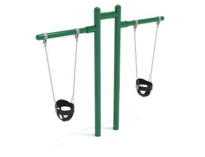 7 feet high Elite Early Childhood T Swing - 2 Cantilevers