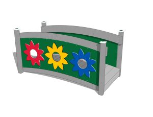 Arch Bridge with Flowers-NEP