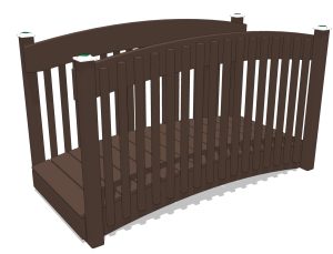 Arch Bridge with Pickets