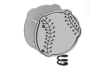 Baseball spring rider (LA-19000)- Jambette