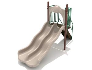 4 Foot Double Wave Slide- PEC
