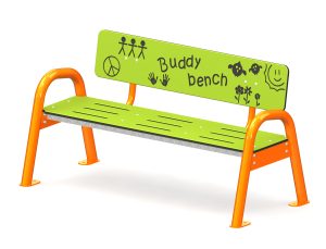 Buddy Bench 3 pl, aluminium