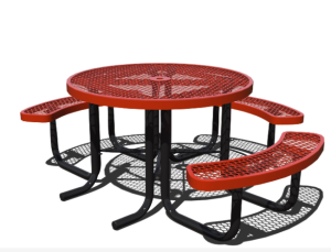 Accessible UltraLeisure Round Portable Table - SRP